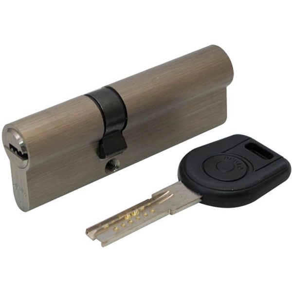 Цилиндр Bruno Security 35/55 90 мм никель