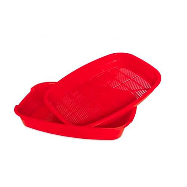 Туалет Природа N1 Light с сеточкой 34,5х26х5 см (цвет в ассортименте)