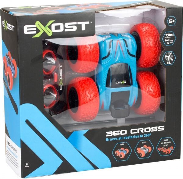 Автомодель-трансформер на р/у Silverlit 360 Cross красный 1:18 20141-1A