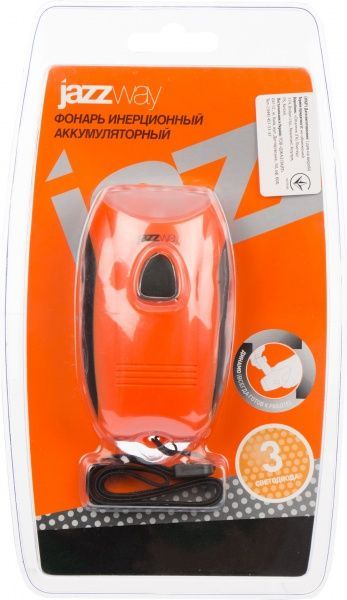 Фонарь Jazzway DS2-L03-Accu оранжевый 