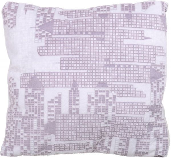 Подушка декоративная Brooklin 45x45 см фиолетовый с белым La Nuit 