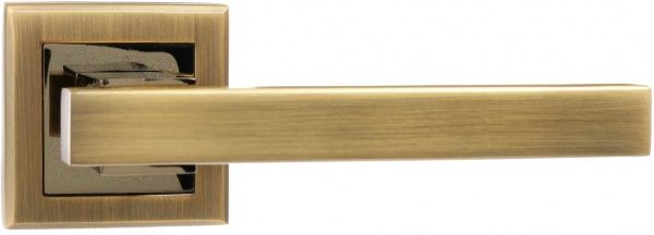 Ручка на розетке  MVM Z-1290 полированная бронза