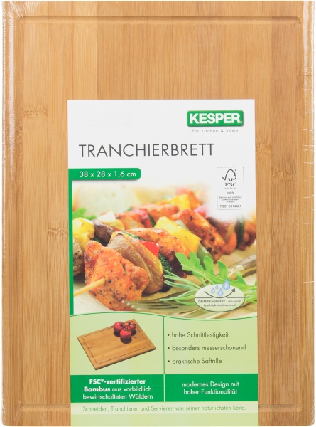 Доска кухонная 38x28x1,6 см 58101 Kesper