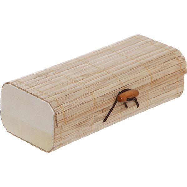 Сундук для украшений Натуральный бамбук 14x6.5 см
