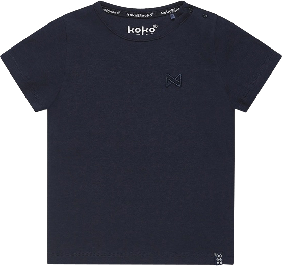Футболка для хлопчиків Koko Noko Найджел р.110–116 темно-синій WN813 
