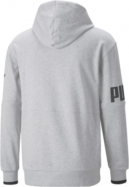 Джемпер Puma POWER COLORBLOCK HOODIE TR 67332504 р. 3XL сірий