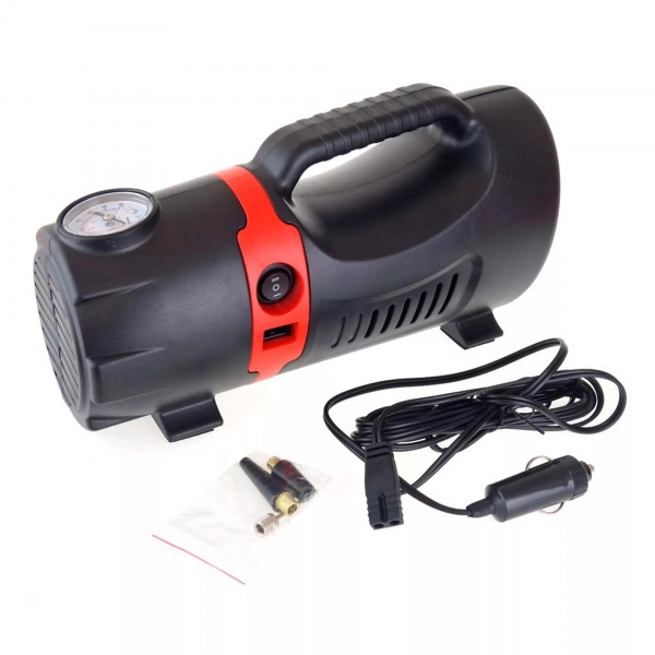 Компресcор автомобильный AMiO 12V/230V (02383)