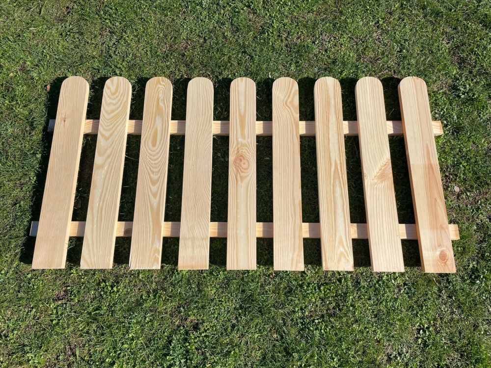 Декоративное ограждение для клумб 1200х600 мм