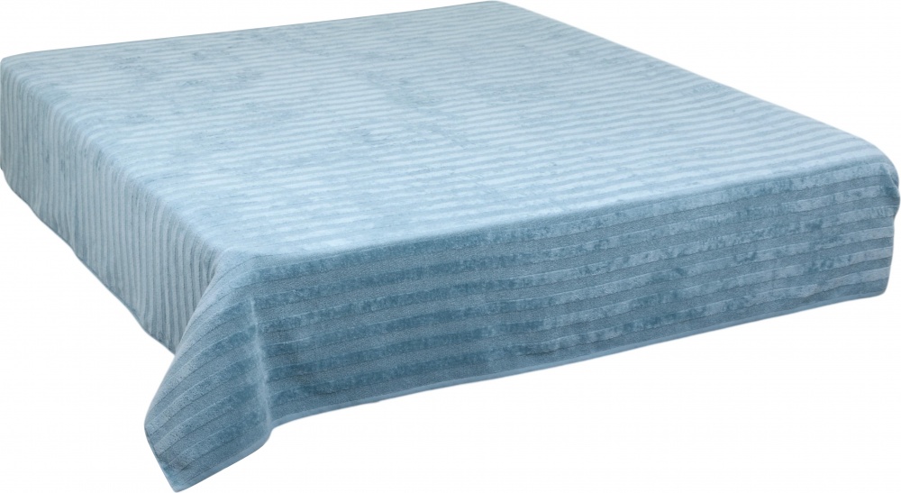 Простирадло махрове 200x220 см 371 блакитний