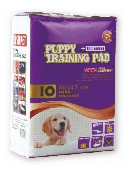 Пеленки Hush Pet трехслойные 60x45 см 10 шт./уп.