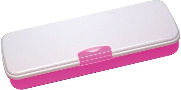 Пенал школьный на застежке CF85993 Cool For School розовыйпрозрачный