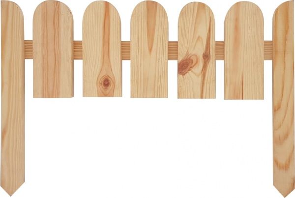 Забор декоративный сосна 600х400
