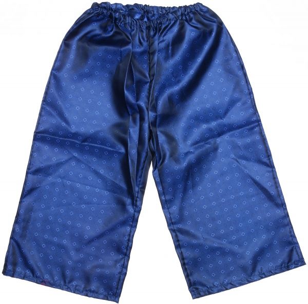 Костюм карнавальний КАРНАВАЛІЯ Самурай р.110-116 білий із синім 