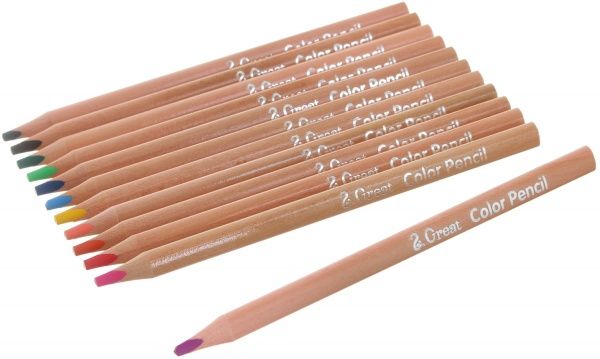 Олівці кольорові Monotone 12 шт.