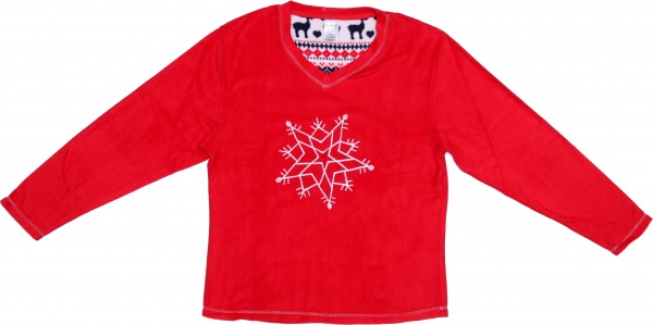 Костюм домашний женский La Nuit Home Christmasy р. XS красный с белым 