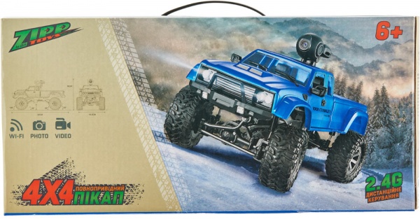Автомобіль на р/к ZIPP Toys Повнопривідний пікап 4х4 з камерою 1:16 532.00.47