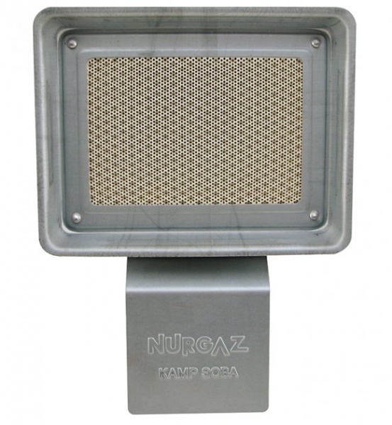 Обігрівач газовий NURGAS NG-309 Пальник газовий інфрачервоного випромінювання 1,5 кВт