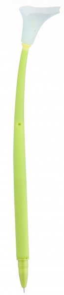 Ручка гелева Кала блакитна чорнило синє 