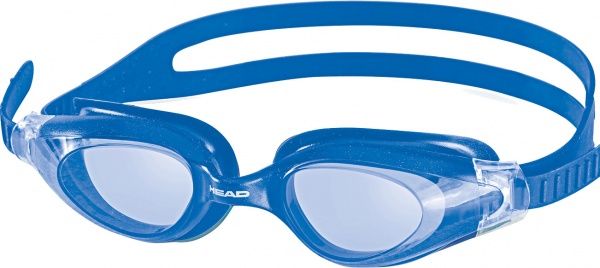 Очки для плавания Head CYCLONE 451014/CL.BL one size голубой