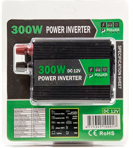 Инвертор автомобильный PowerPlant HYM300-122 KD00MS0001