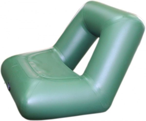 Крісло надувне для човна Ладья ПВХ ЛКН 310-330 зелений
