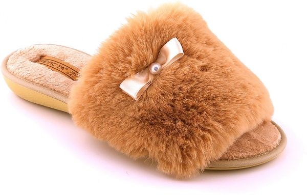 Взуття домашнє БЕЛСТА Хутро р. 39 бежевий 87-2/075 