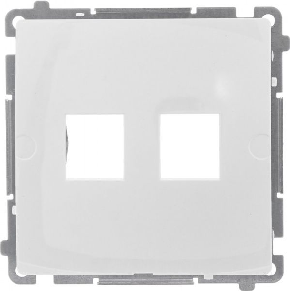 Накладка на механізм розетки Simon Basic білий BMPT/11