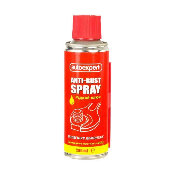 Жидкий ключ AutoExpert Anti-Rust Spray 200 мл
