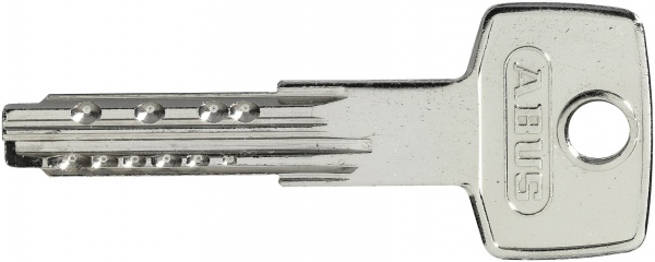Циліндр Abus KD15 30x30 ключ-вороток 60 мм матовий нікель 2240631700018