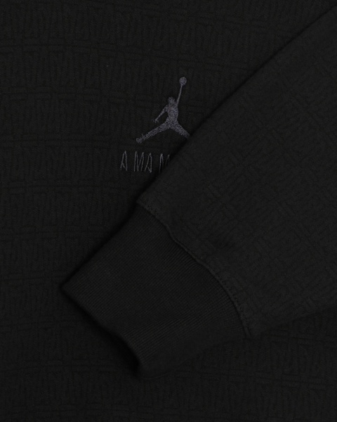 Джемпер Nike M J AMM JACQUARD HOODIE DV7455-010 р.S чорний