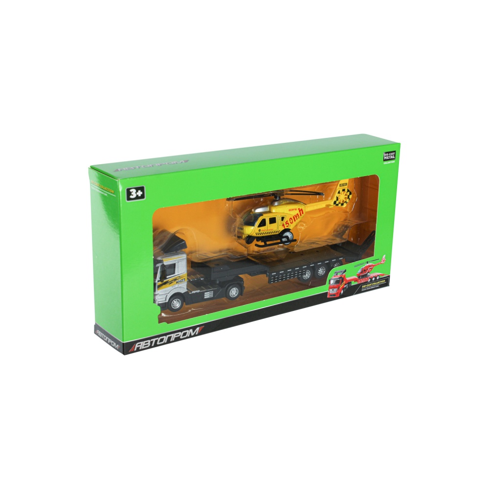 Автомобиль Автопром 1:64 Трейлер AP7509