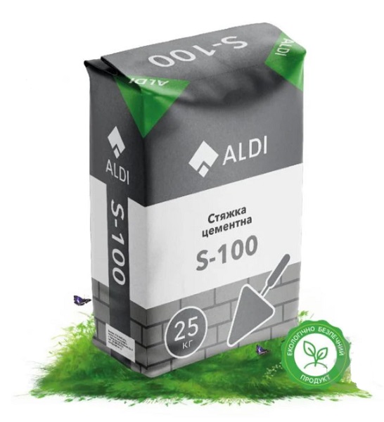 Стяжка для підлоги ALDI цементна S-100 25 кг