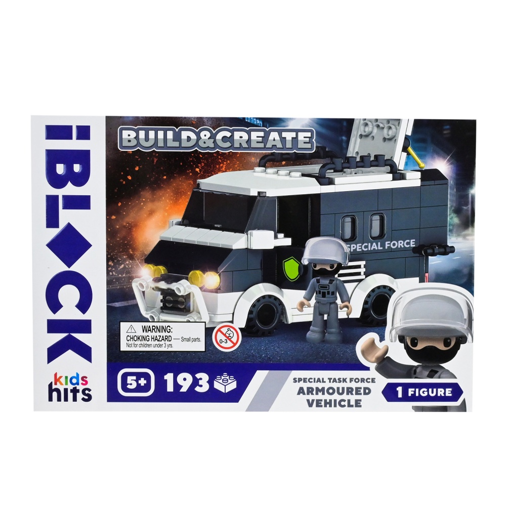 Іграшка-конструктор Shantou Kids hits IBLOCK JUNIOR 193 дет. KH42/003/2