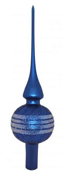 Верхушка для елки 7877 d70 мм синий 