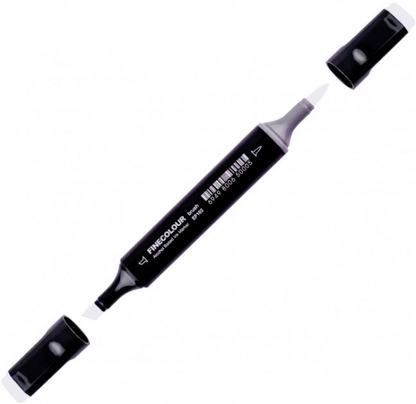 Маркер спиртовой FINECOLOUR EF102-473N оттеночный серый №2 