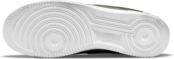 Кроссовки Nike Nike Air Force 1 '07 LV8 DA8481-300 р.US 7 черно-зелено-белый