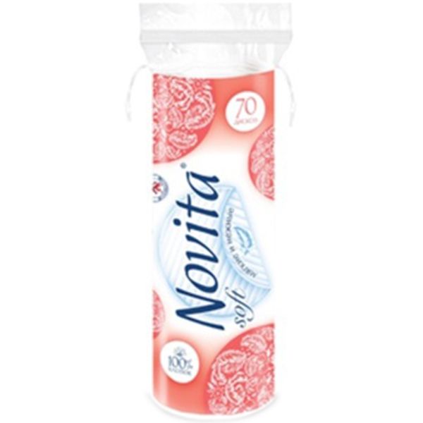 Ватные диски Novita Soft 70 шт
