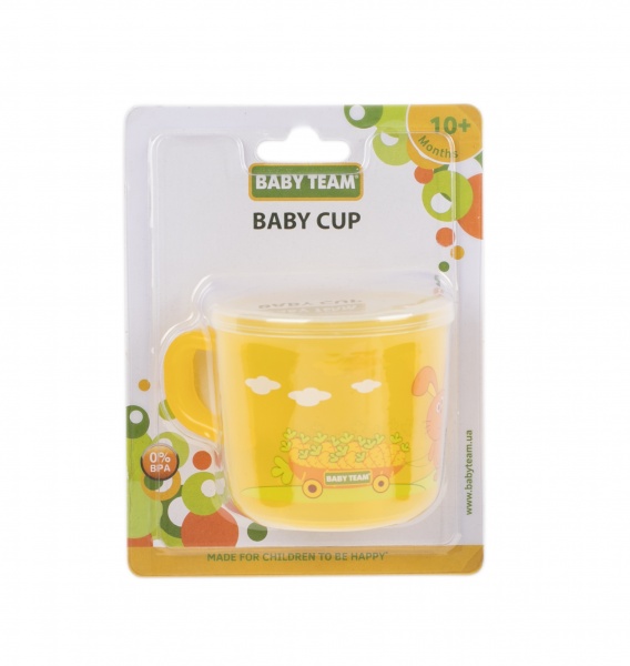 Чашка Baby Team 200 мл в ассортименте
