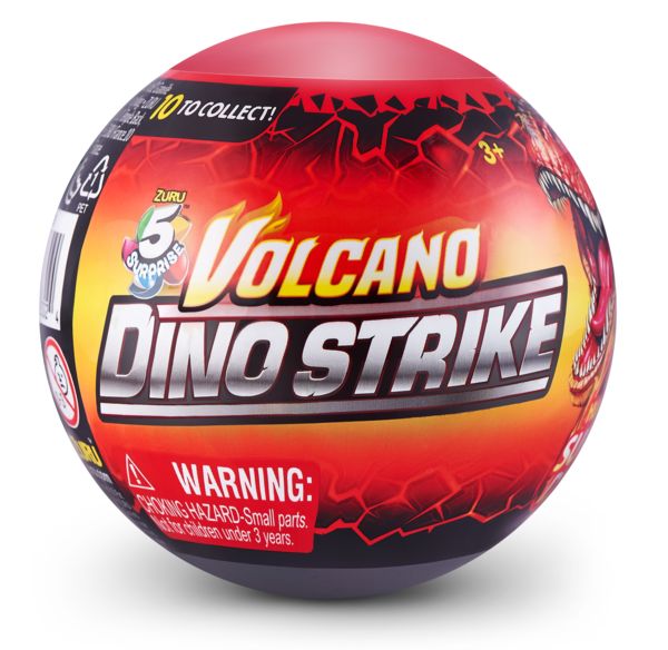 Игровой набор Zuru Mini Brands DINO Фигурки сюрприз в шаре 5 шт. в ассортименте 6768632 