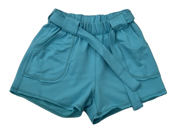 Шорты для девочек JOIKS р.140 бирюзовый SH-07 
