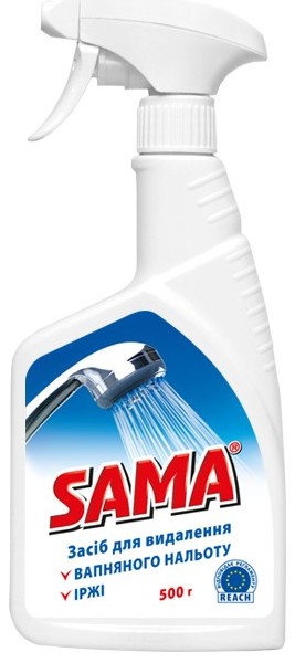 Средство для удаления известкового налета и ржавчины SAMA 500г