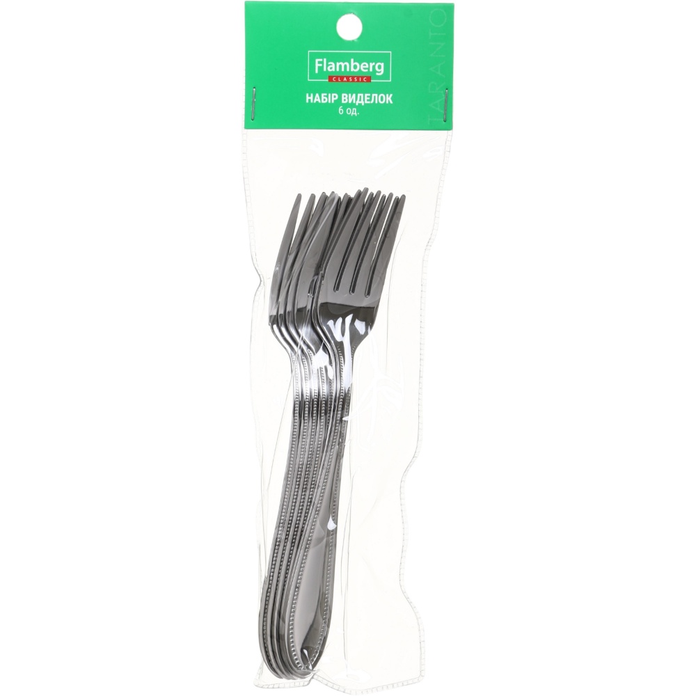 Набір виделок Flamberg Taranto нержавіюча сталь 6 шт.