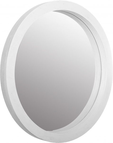 Дзеркало Woodville Рондо d58 см сосна білена SS003955 