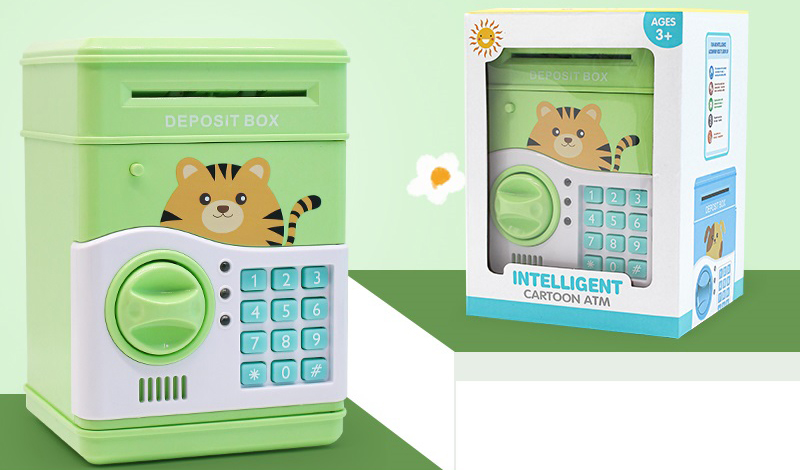 Сейф ігровий Cartoon Mini зелений MX0275090