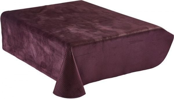 Покрывало Basic 3D Velvet 160x220 см La Nuit бордовый 