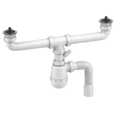 Сифон для мойки Solo Plast К1410