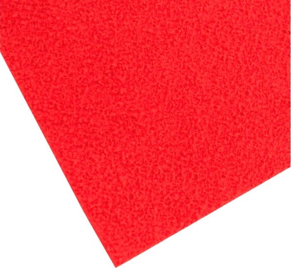 Фоамиран с плюшевой фактурой MX61863 2 мм 20х30 см красный