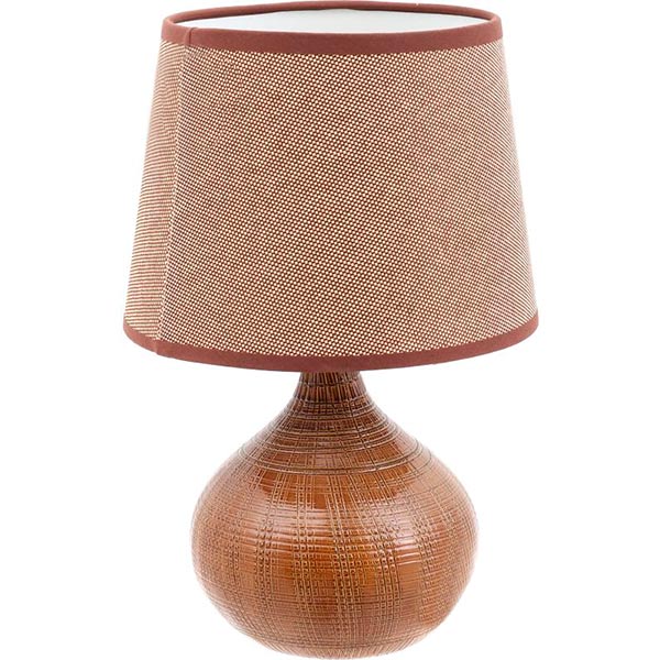 Настольная лампа декоративная 1x40 Вт E14 коричневый ALT-T-D2508SA 