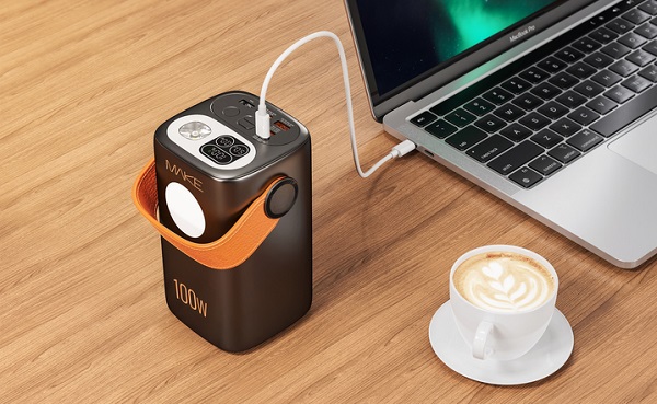 Повербанк Make 60000 mAh 100W PD+QC Black (MPB-601BK)