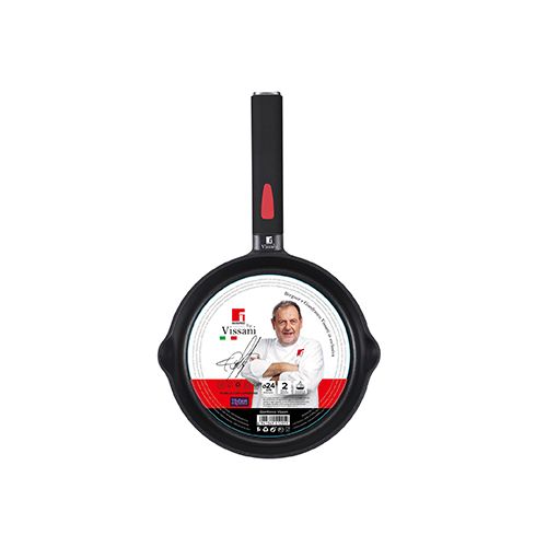 Сковорода 24 см BG-30609-BK Vissani Bergner